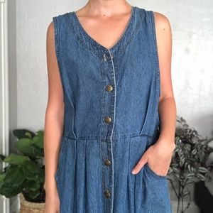 Vintage Denim Dress